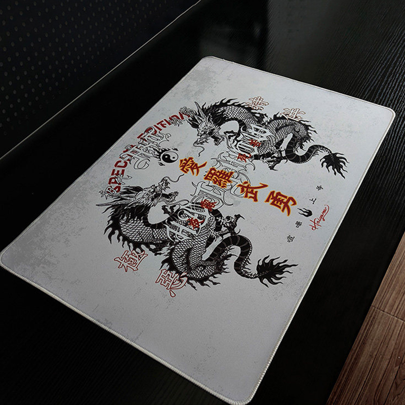 Retro Gaming Keyboard - Retro Dragon Talisman Mouse Pad Evil