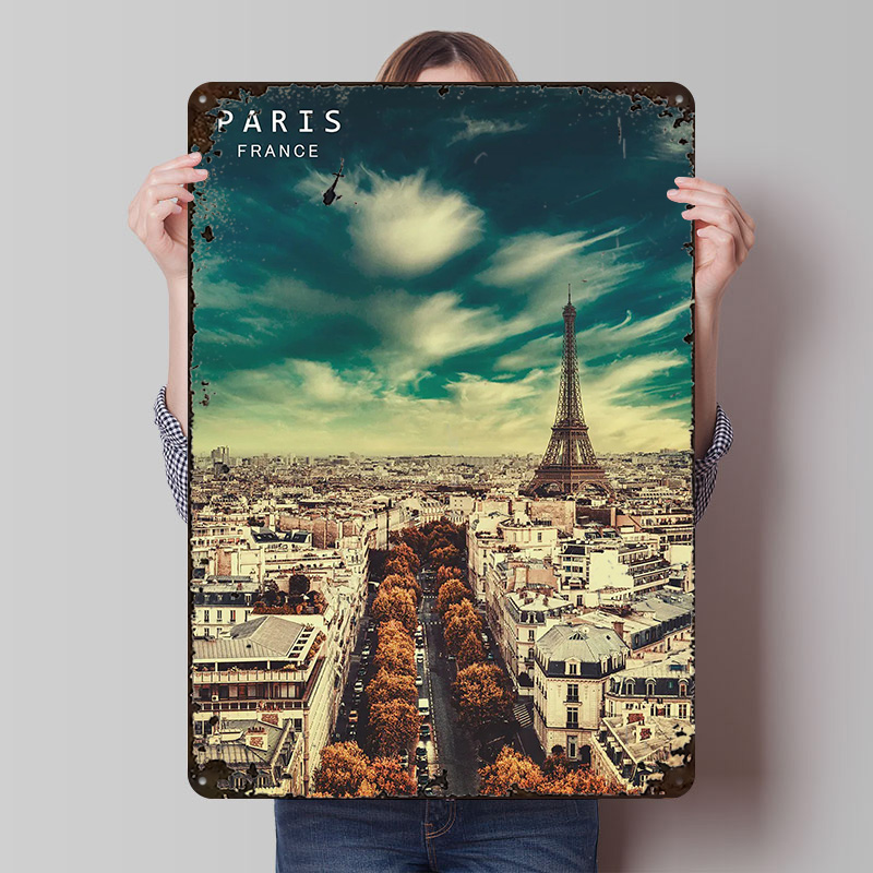 Retro Gaming Paris - Paris France Metal Poster Wall Art