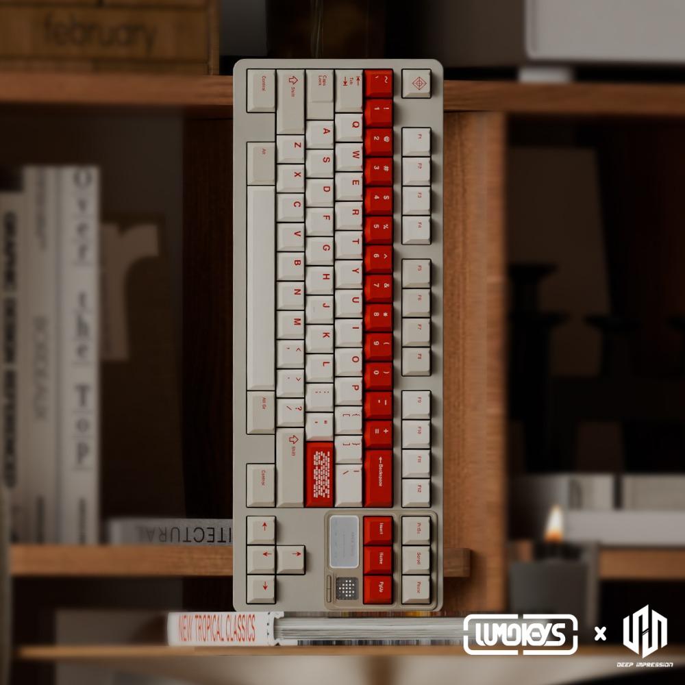 Retro Gaming Keyboard - Lumokeys Retro OG Keycap Set PBT