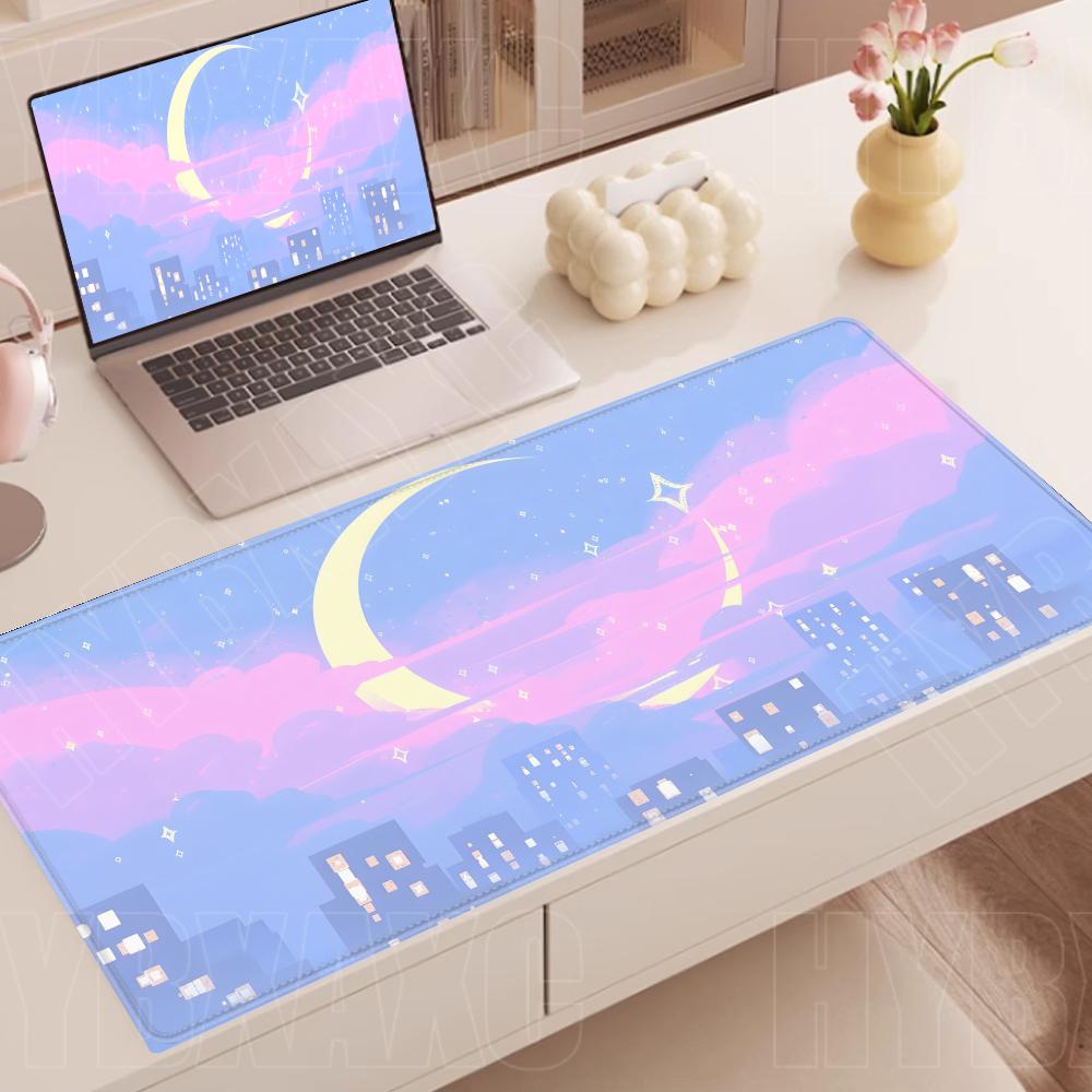 Retro Gaming Paris - Paris Skyline Desk Mat Lo-fi Retro