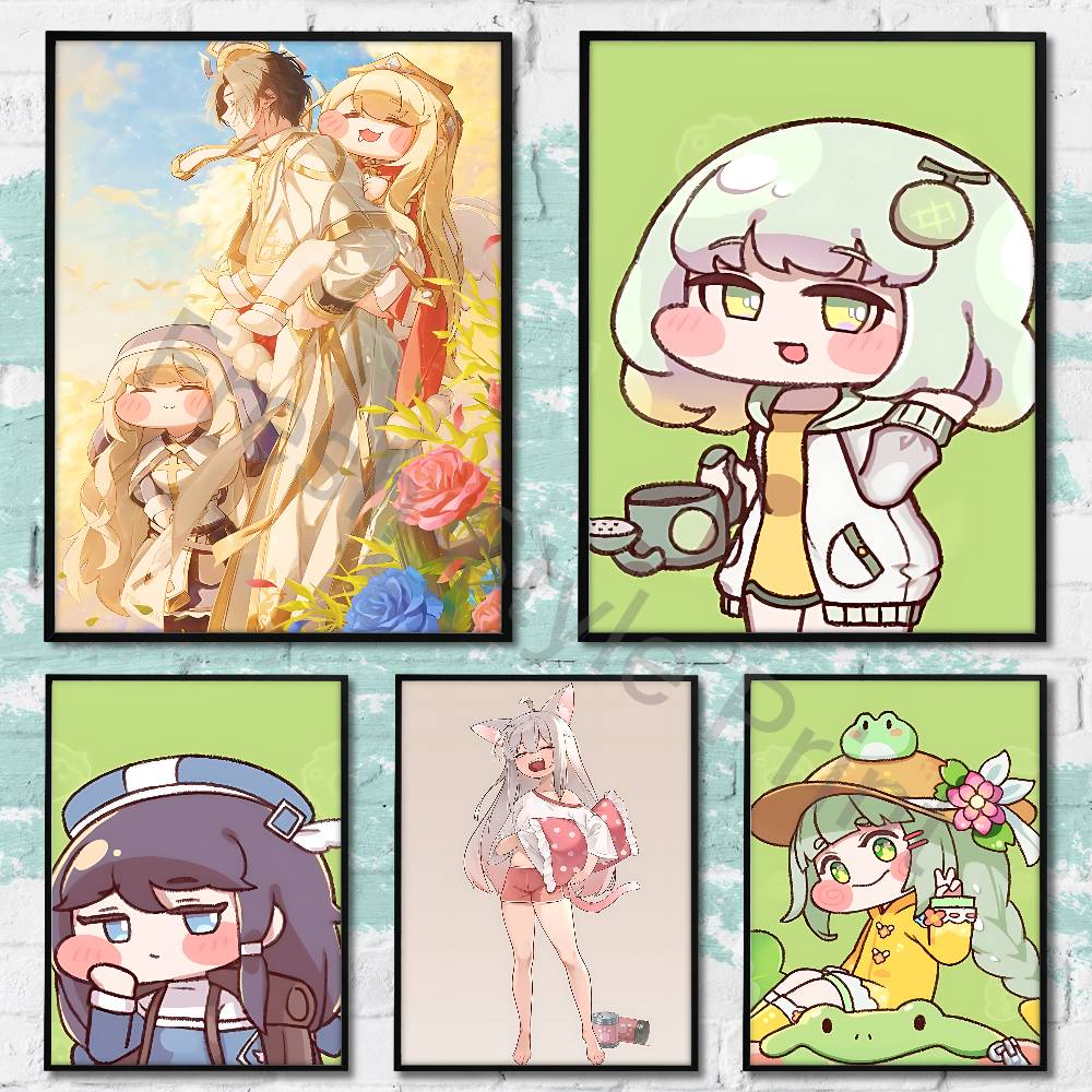 Retro Gaming Wallpaper - V-Video Gaming Kawaii T-TrickcalS Poster Fancy