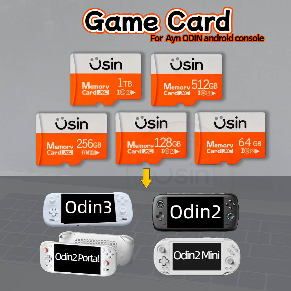Retro Gaming Device - Game SD Card For Ayn ODIN3
