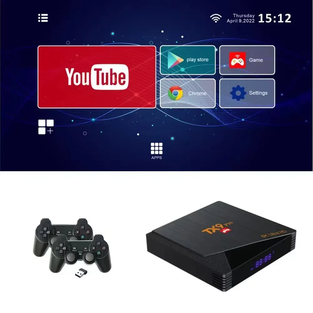 Retro Gaming Tv Box - HaaYot Retro Game Console & Android