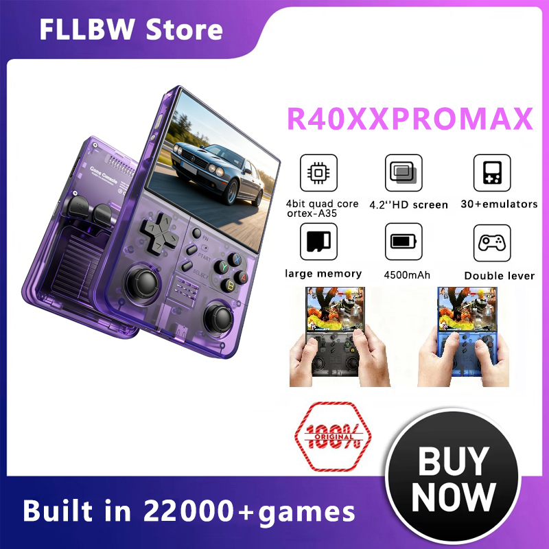 Retro Gaming Handheld 2026 - FLLBW 2026 R40XXProMax 2 Handheld Retro