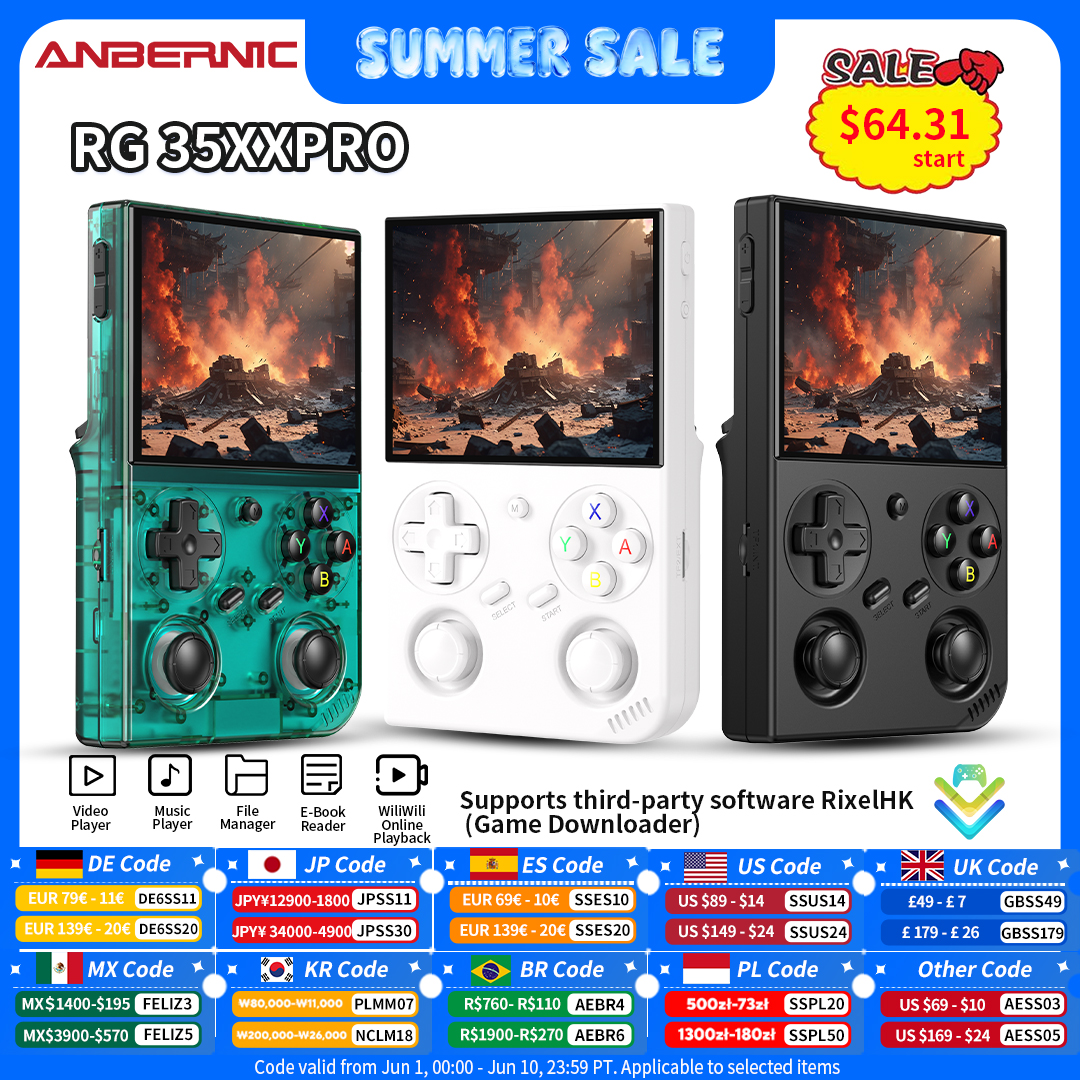 Retro Gaming For Tv - Anbernic RG 35XXPro Retro Handheld Game