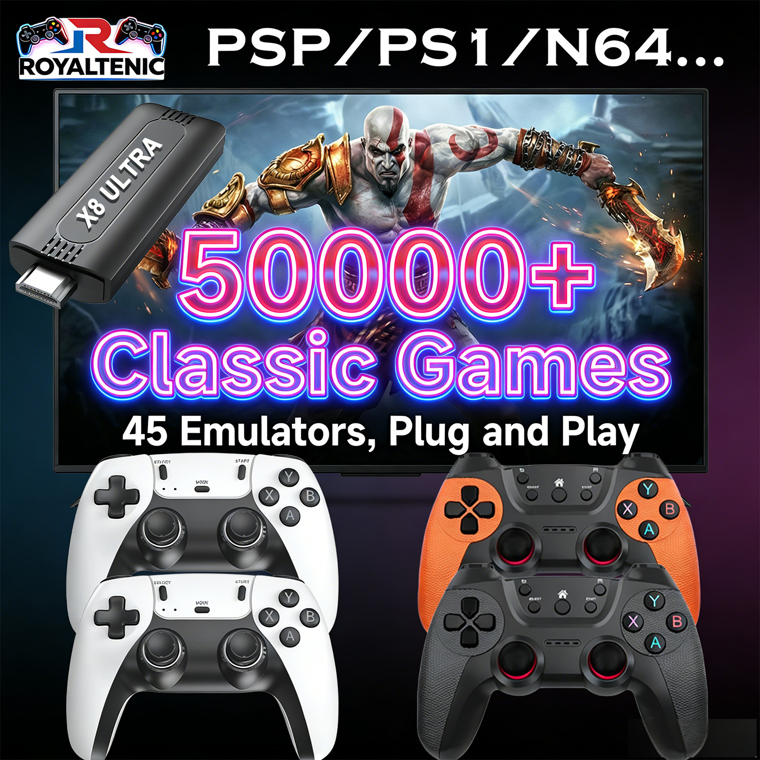 X8 Ultra 4K Game Stick 128GB R - Retro Gaming Tv Box avis et prix