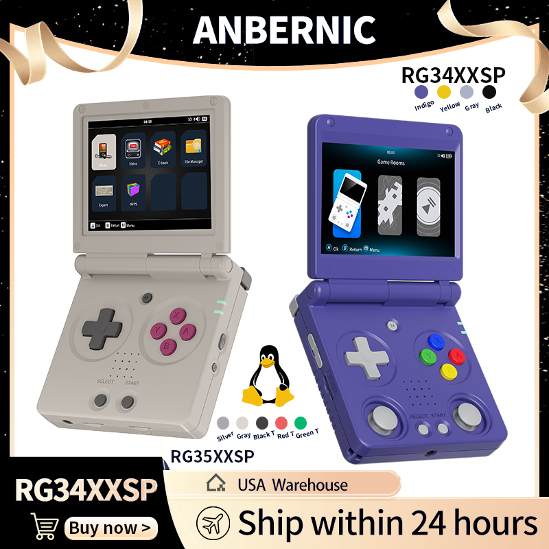 Anbernic RG34XXSP RG35XXSP Fli - Retro Gaming Device avis et prix