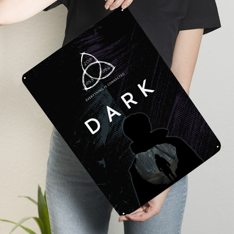 Dark Metal Signs Tv Show Poste - Retro Gaming For Tv avis et prix