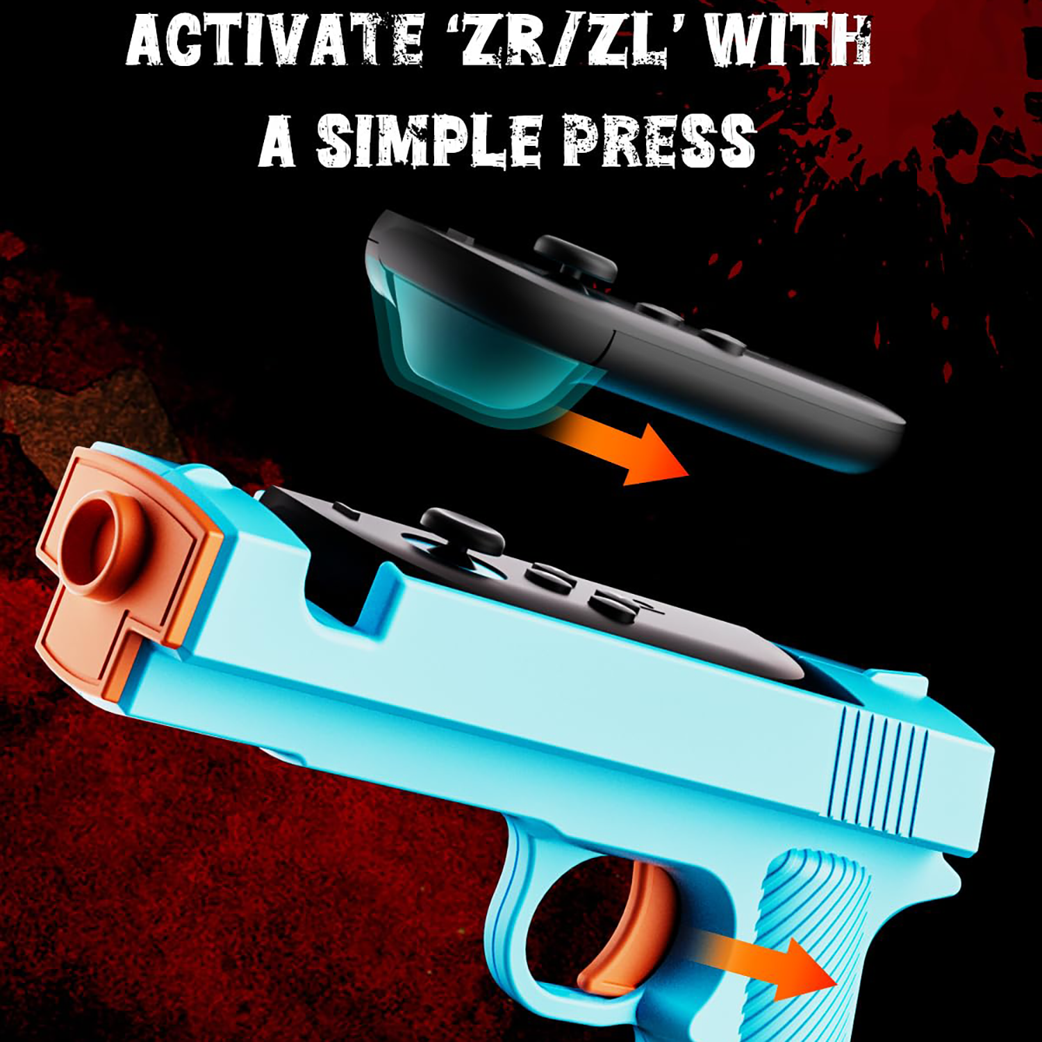 2 Pcs Shooting Game Gun for Sw - Retro Gaming Gun avis et prix