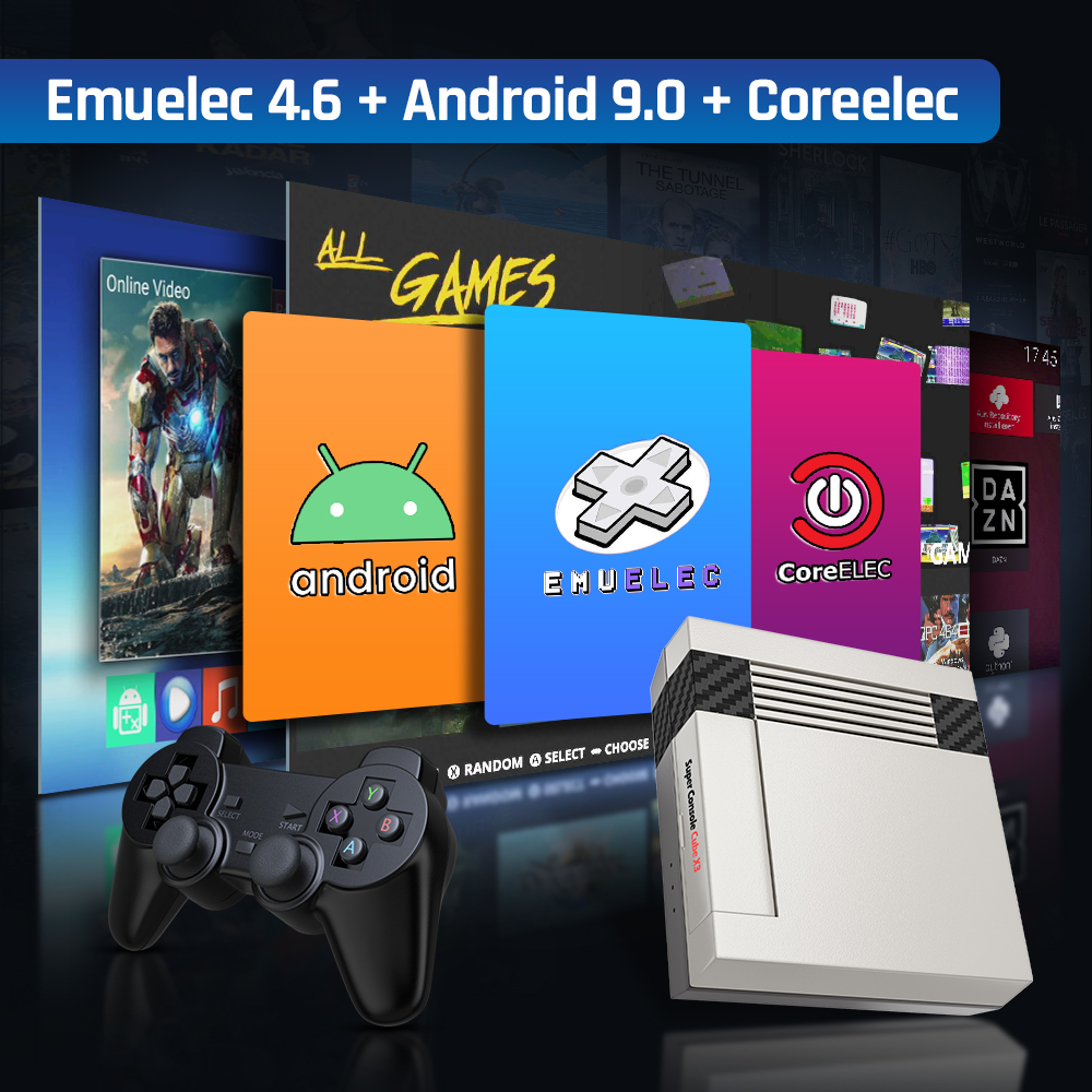 KINHANK Super Console Cube X3  - Retro Gaming Tv Box avis et prix