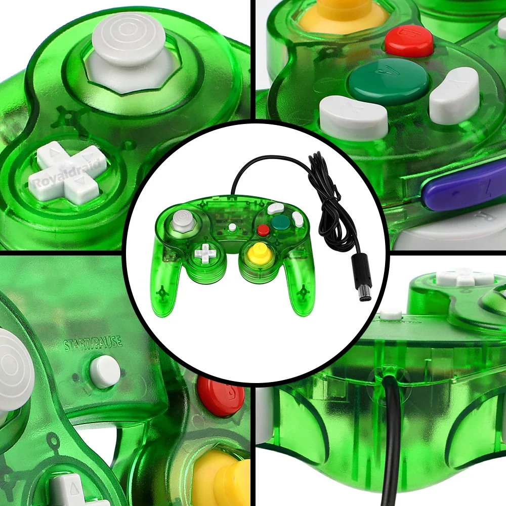 8 Colors Transparent For NGC W - Retro Gaming Joystick avis et prix