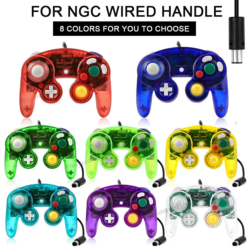 8 Colors Transparent For NGC W - Retro Gaming Joystick avis et prix