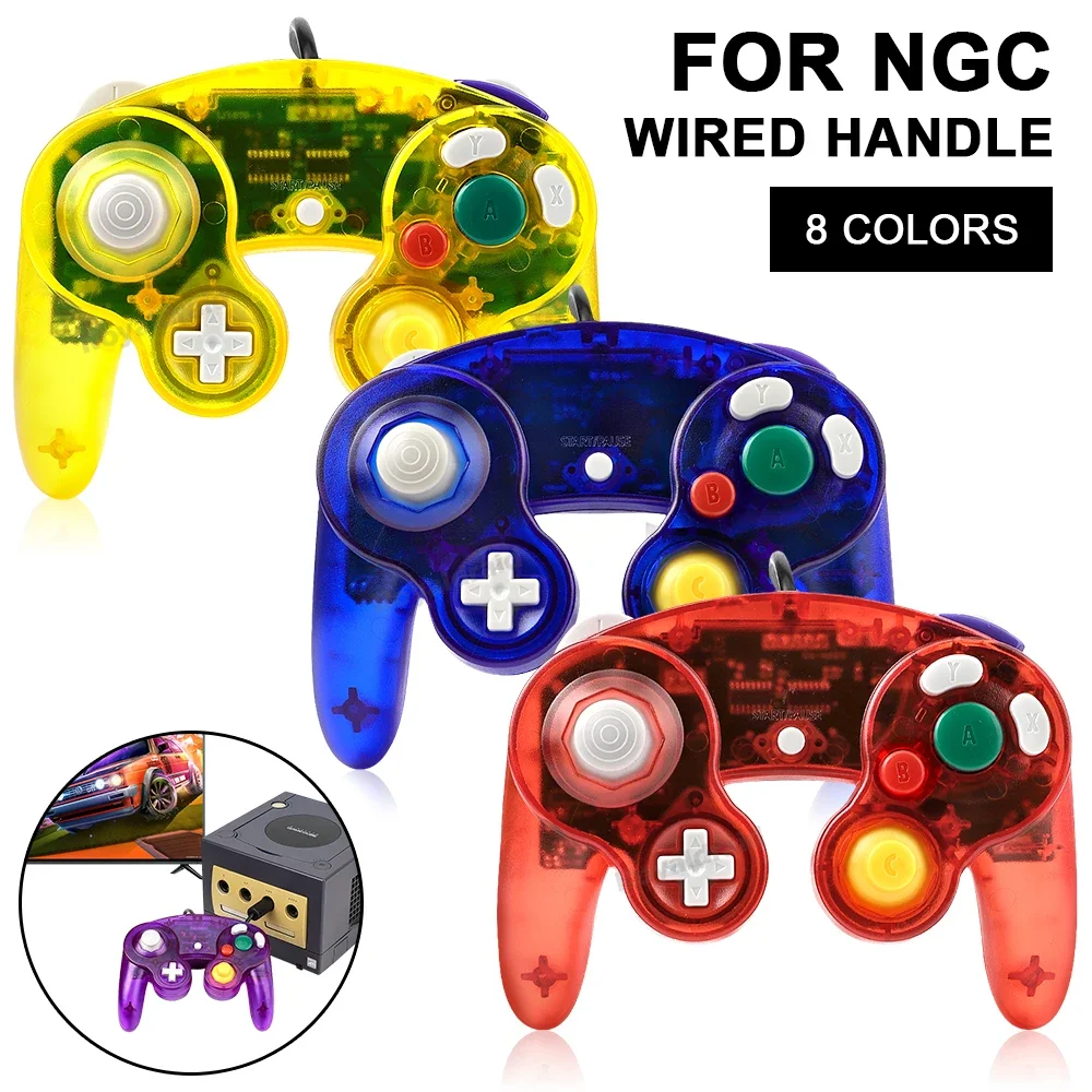8 Colors Transparent For NGC W - Retro Gaming Joystick avis et prix
