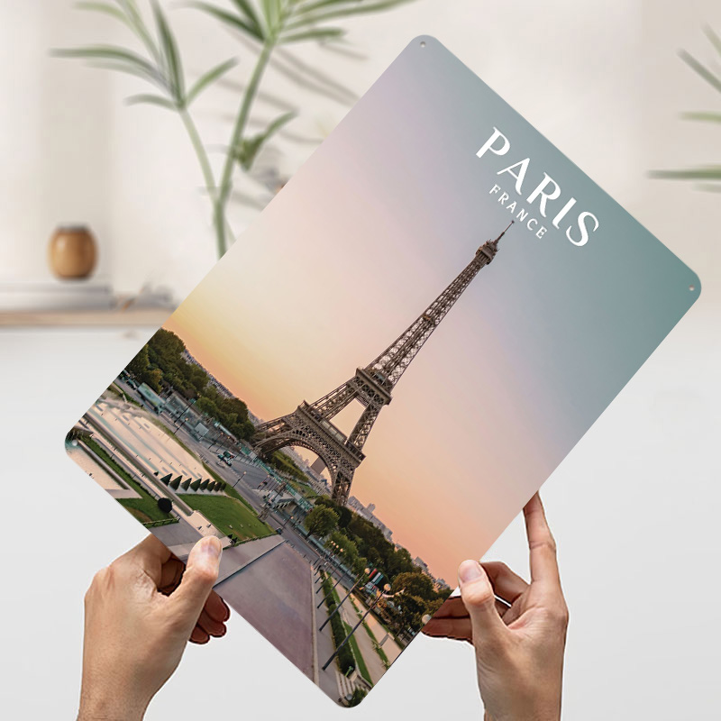 Paris Eiffel Tower Printed Pos - Retro Gaming Paris avis et prix