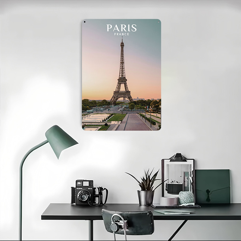 Paris Eiffel Tower Printed Pos - Retro Gaming Paris avis et prix