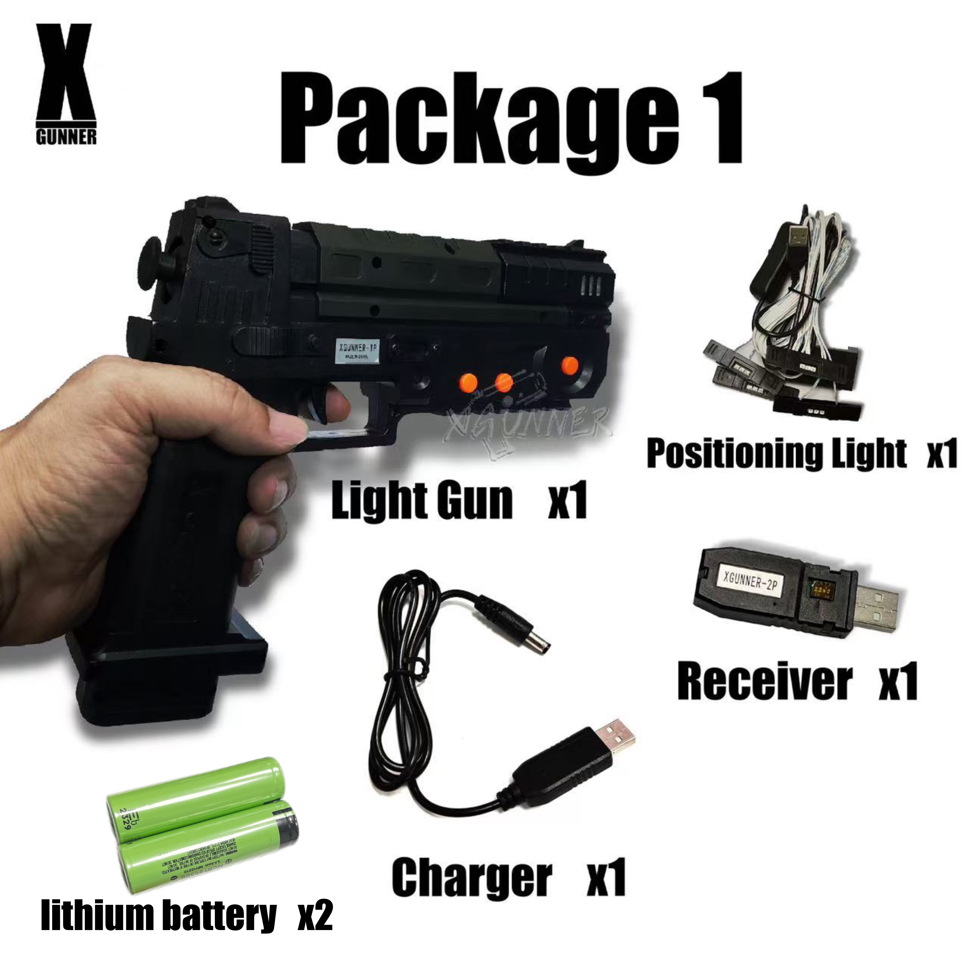 X-GUNNER XGUNNER  2.4G Wireles - Retro Gaming Gun avis et prix
