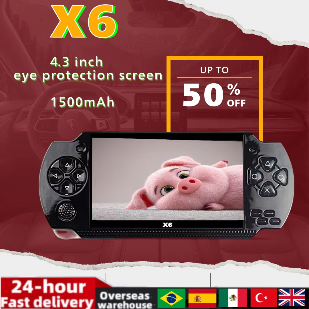 X6 Retro Handheld Game Console - Retro Gaming X6 avis et prix