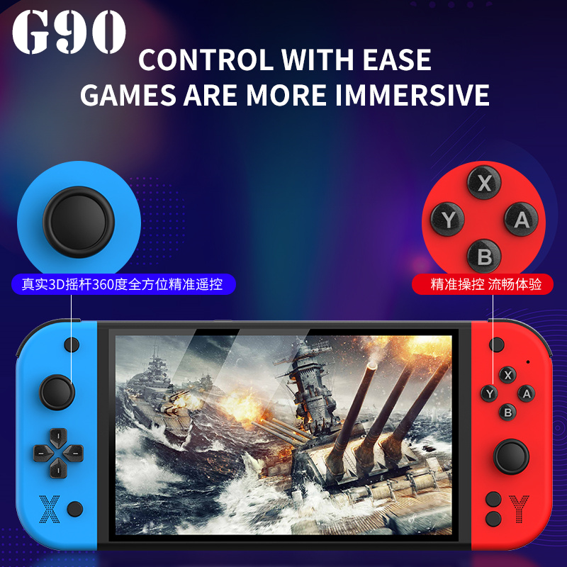 New G90 Retro Gaming Handheld  - Retro Gaming For Tv avis et prix