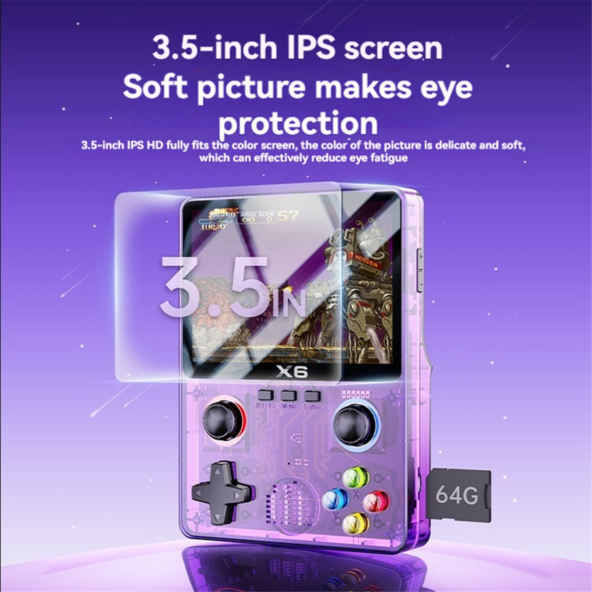New X6 Retro Game Console 3.5i - Retro Gaming X6 avis et prix
