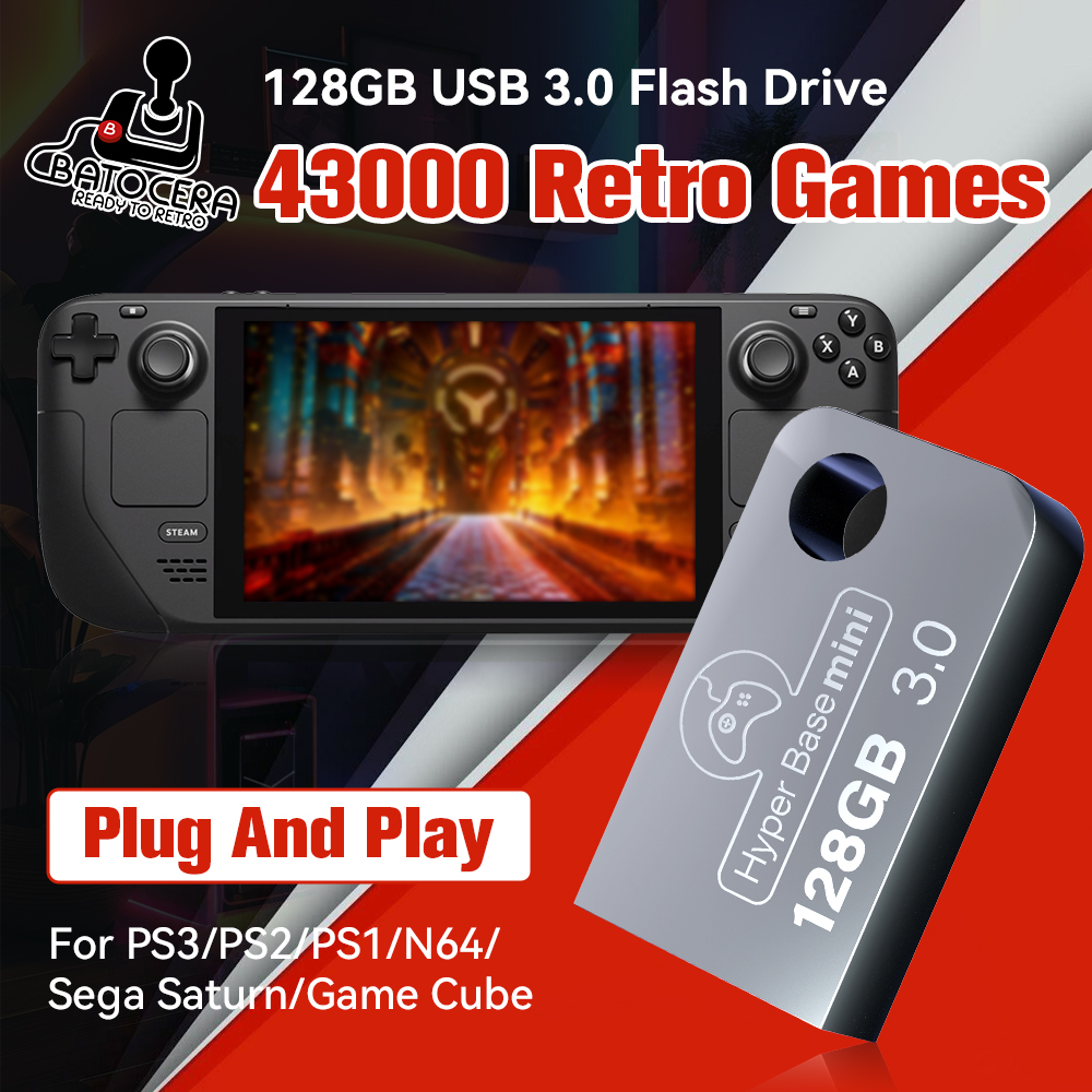 Batocera 128G Gaming Stick Wit - Retro Gaming Setup avis et prix