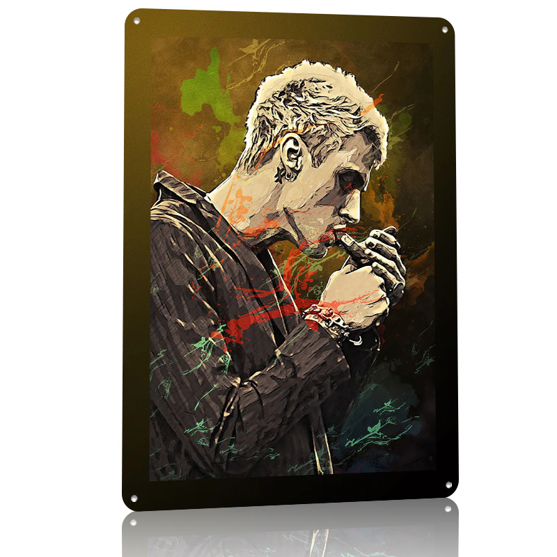Machine Gun Kelly Tin Poster C - Retro Gaming Gun avis et prix