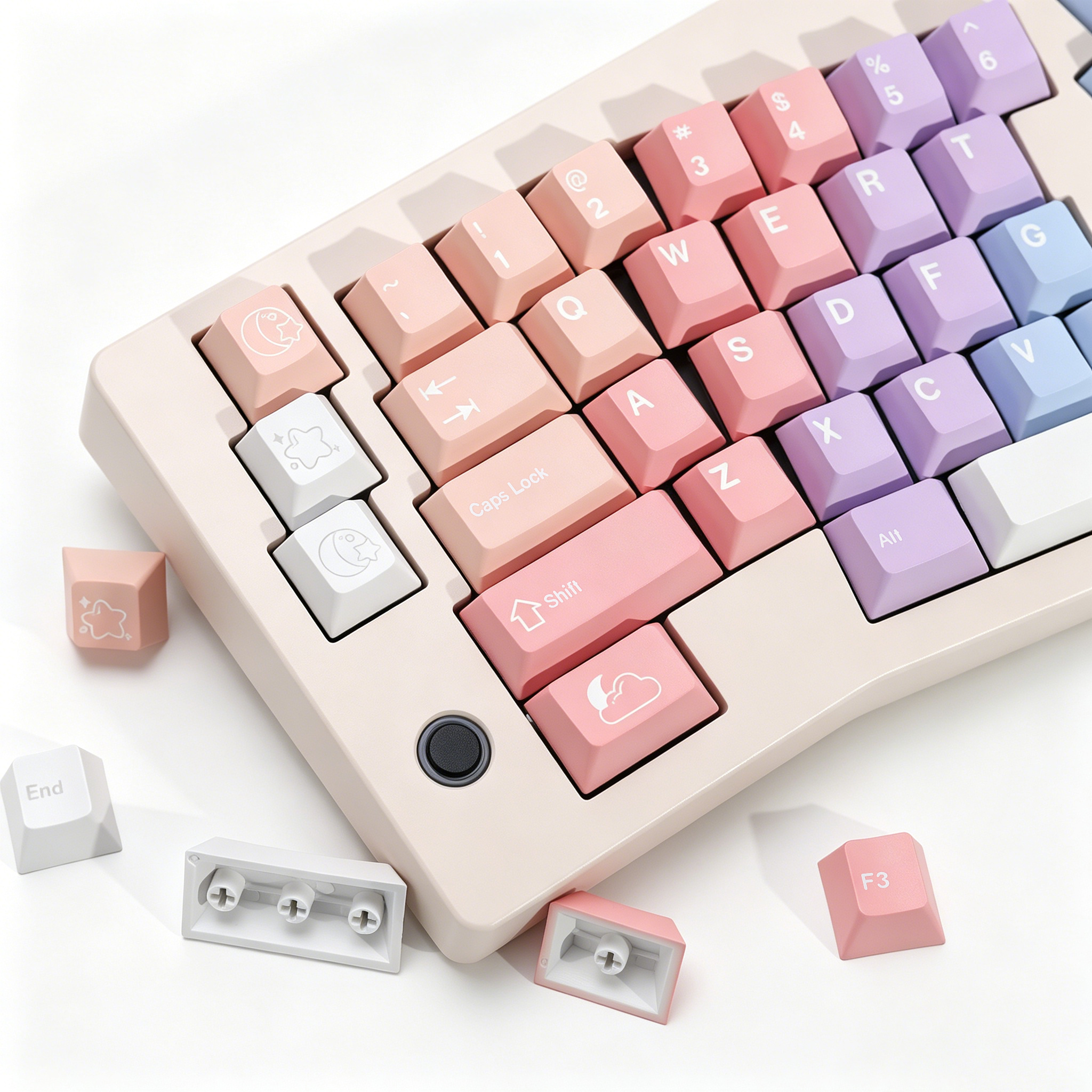 KBDiy Dreamscape Theme Keycaps - Retro Gaming Keyboard avis et prix