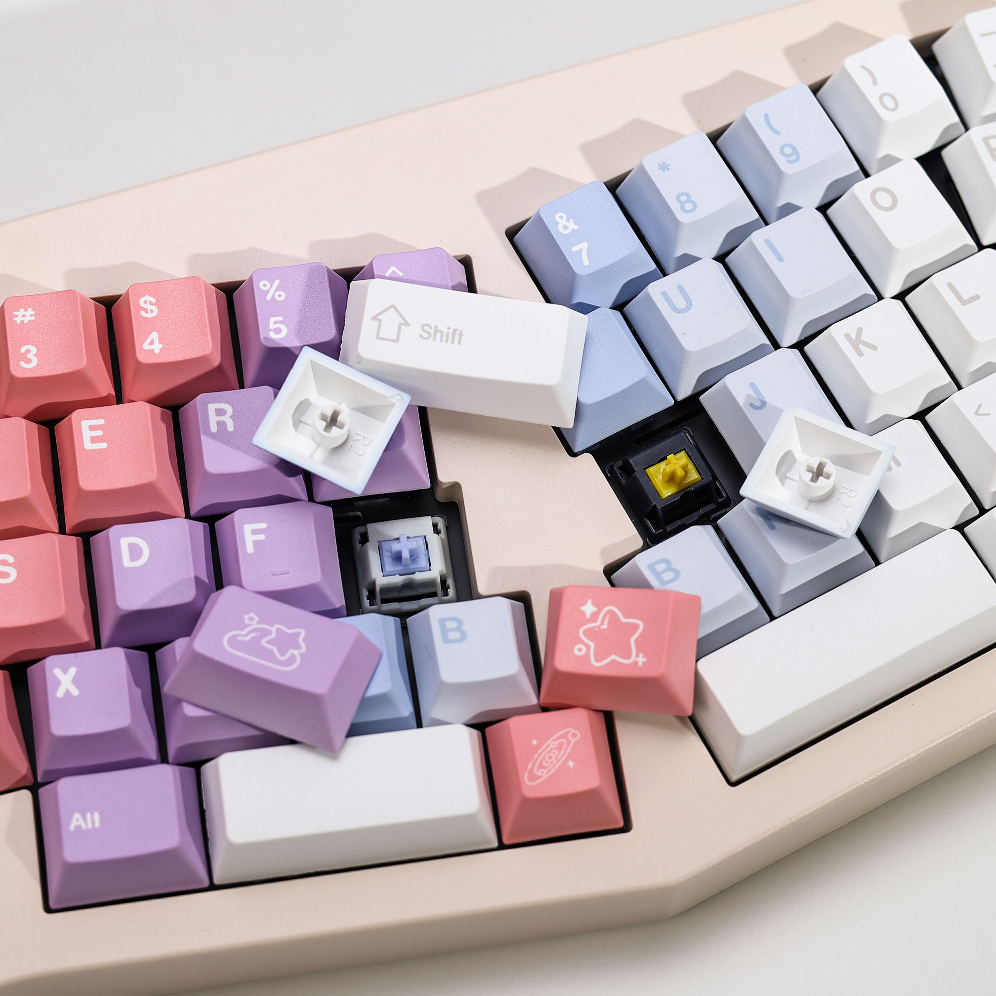 KBDiy Dreamscape Theme Keycaps - Retro Gaming Keyboard avis et prix
