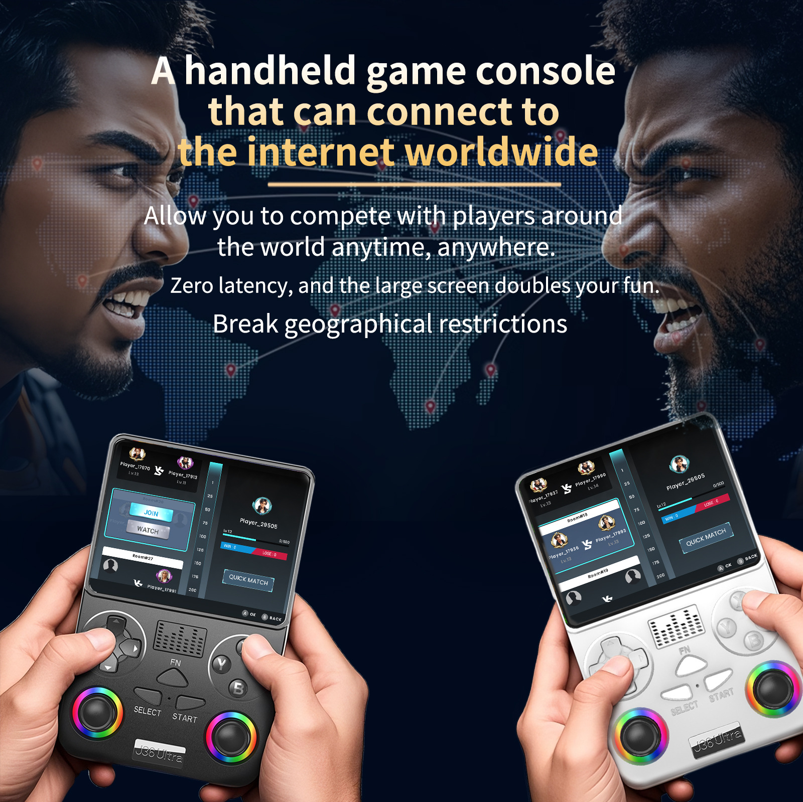 2026 J36 Ultra Global Battle P - Retro Gaming Handheld 2026 avis et prix