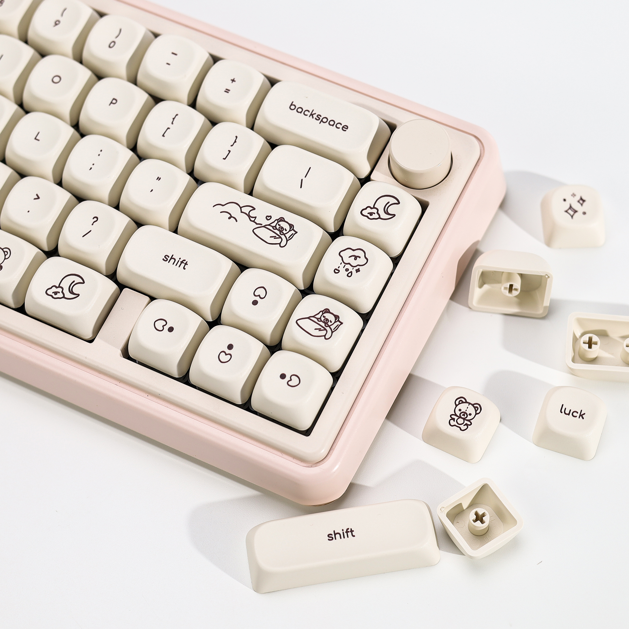 KBDiy Cute Bear Tales Keycaps  - Retro Gaming Keyboard avis et prix