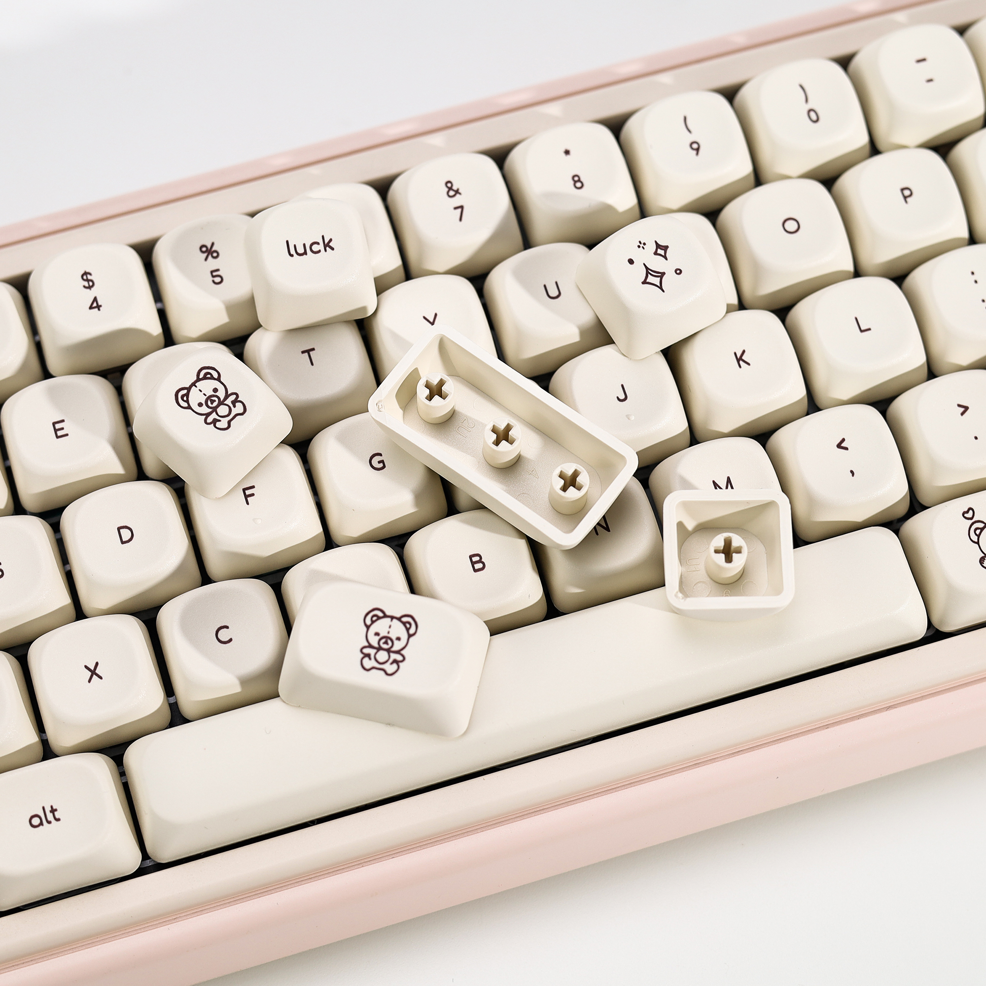 KBDiy Cute Bear Tales Keycaps  - Retro Gaming Keyboard avis et prix