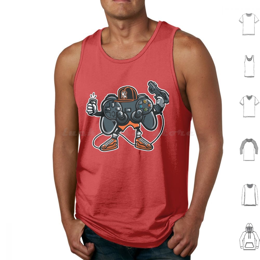 Video Game Controller Tank Top - Retro Gaming Gun avis et prix