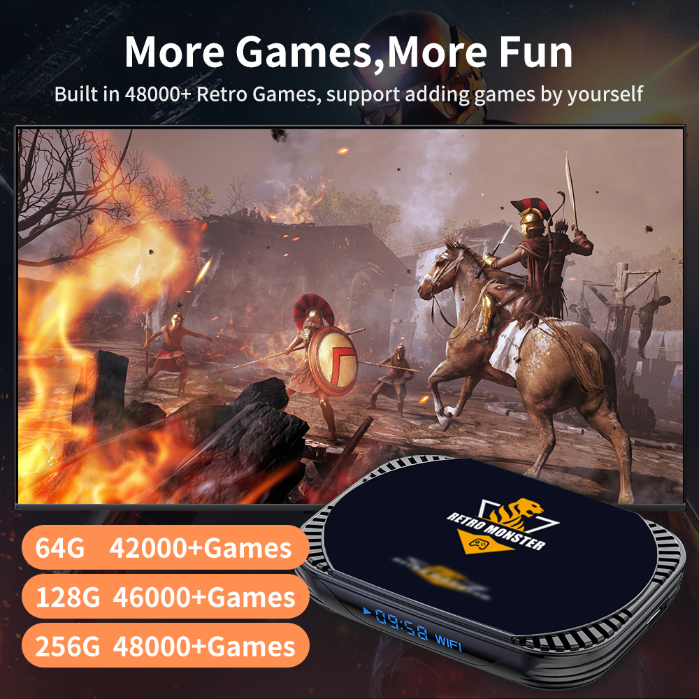 Retro Video Game Console 70+Em - Retro Gaming Tv Box avis et prix