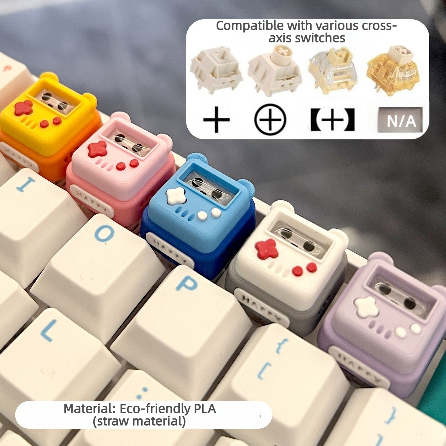 1-5PCS NEW Keycaps Arcade Orig - Retro Gaming Keyboard avis et prix