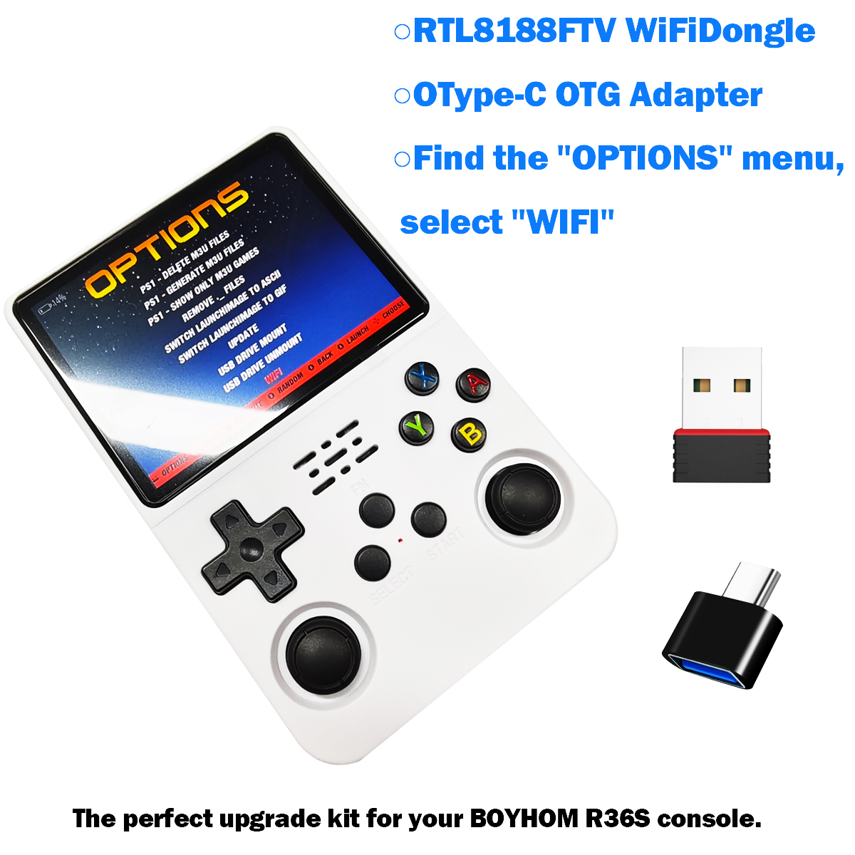 2026 R36S (WiFi) RTL8188FTV US - Retro Gaming Handheld 2026 avis et prix