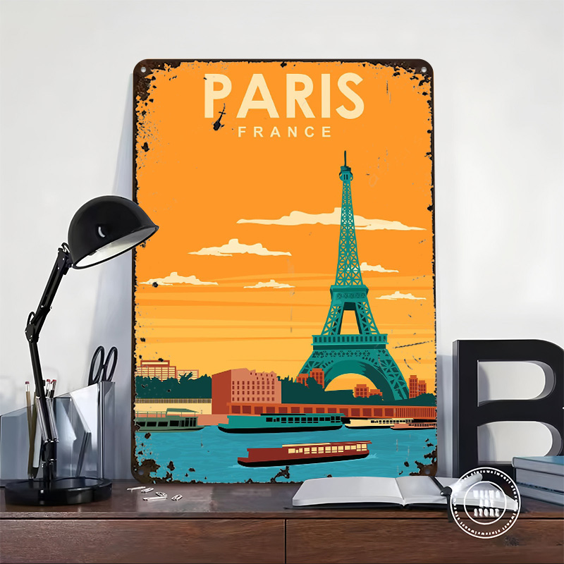 Paris France Travel Printed Po - Retro Gaming Paris avis et prix