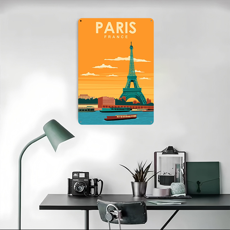 Paris France Travel Printed Po - Retro Gaming Paris avis et prix