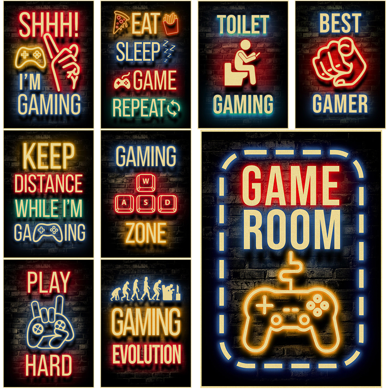 Retro Gaming Quotes Posters Ga - Retro Gaming Wallpaper avis et prix