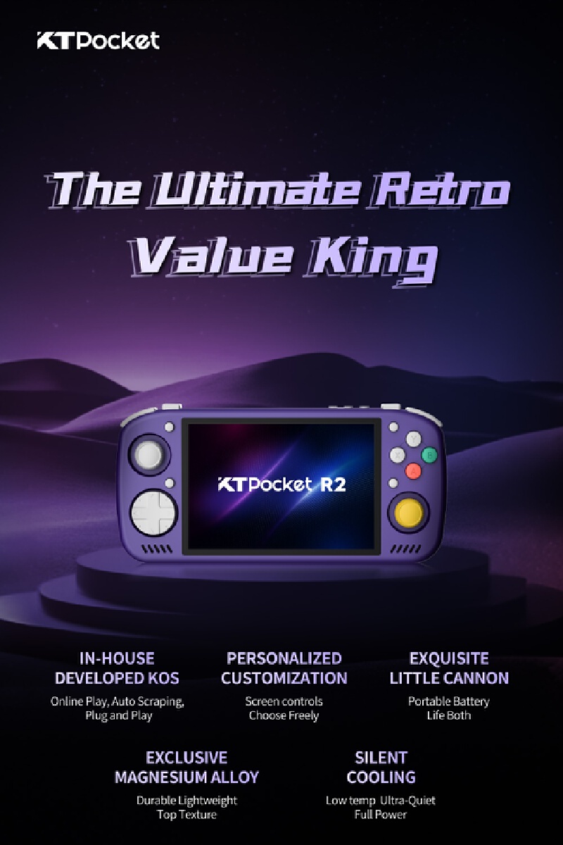 KTPocket R2 KTR2 4:3/3:2 Touch - Retro Gaming Devices avis et prix