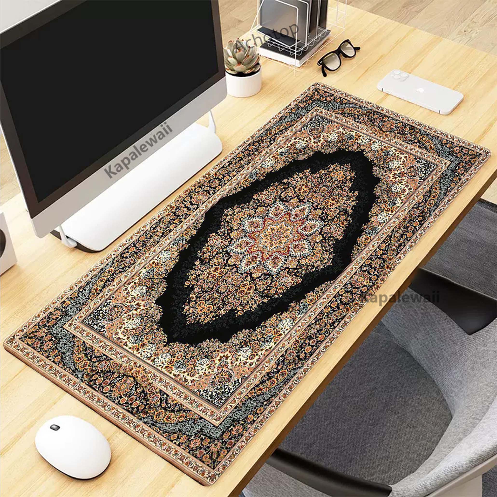 Retro Persian Carpet Mouse Pad - Retro Gaming Keyboard avis et prix