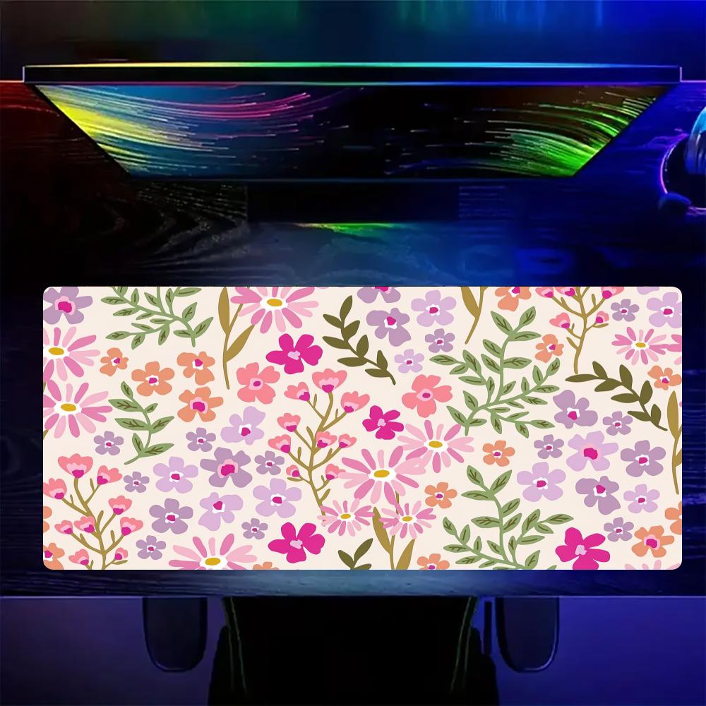 Vintage floral pattern large M - Retro Gaming Keyboard avis et prix
