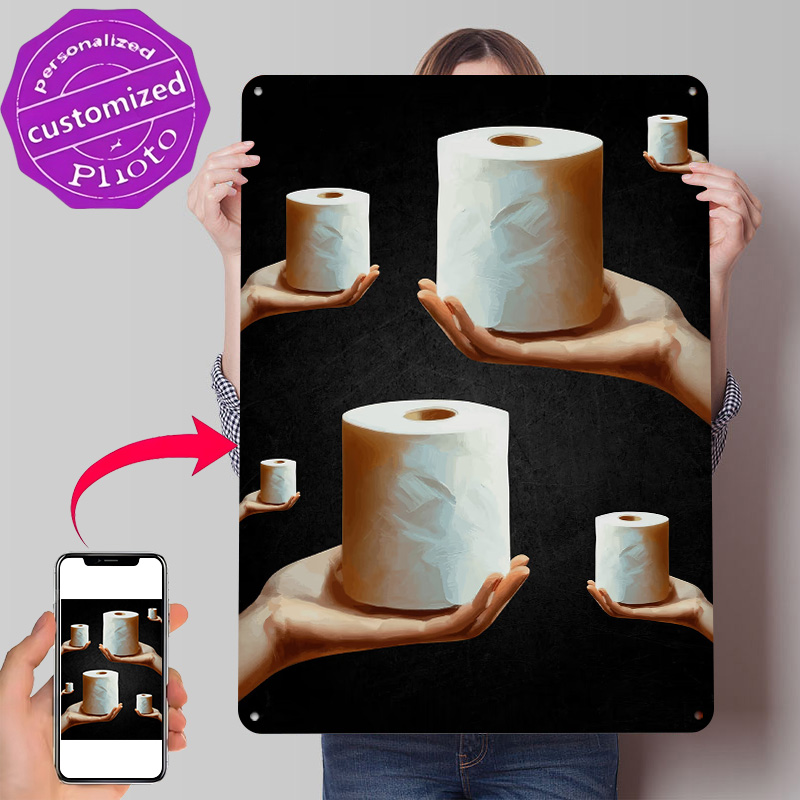 Hands Holding Toilet Paper Rol - Retro Gaming Wallpaper avis et prix