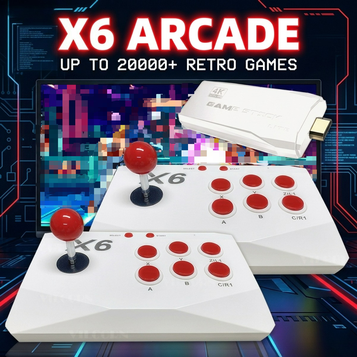X6 Retro Video Game Console 2. - Retro Gaming X6 avis et prix
