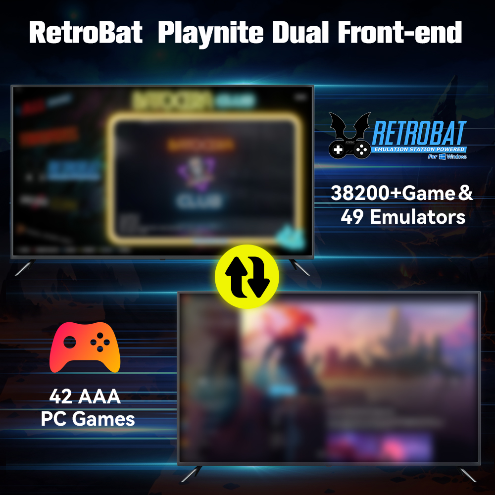 Retrobat＆Playnite System HDD R - Retro Gaming Gun avis et prix