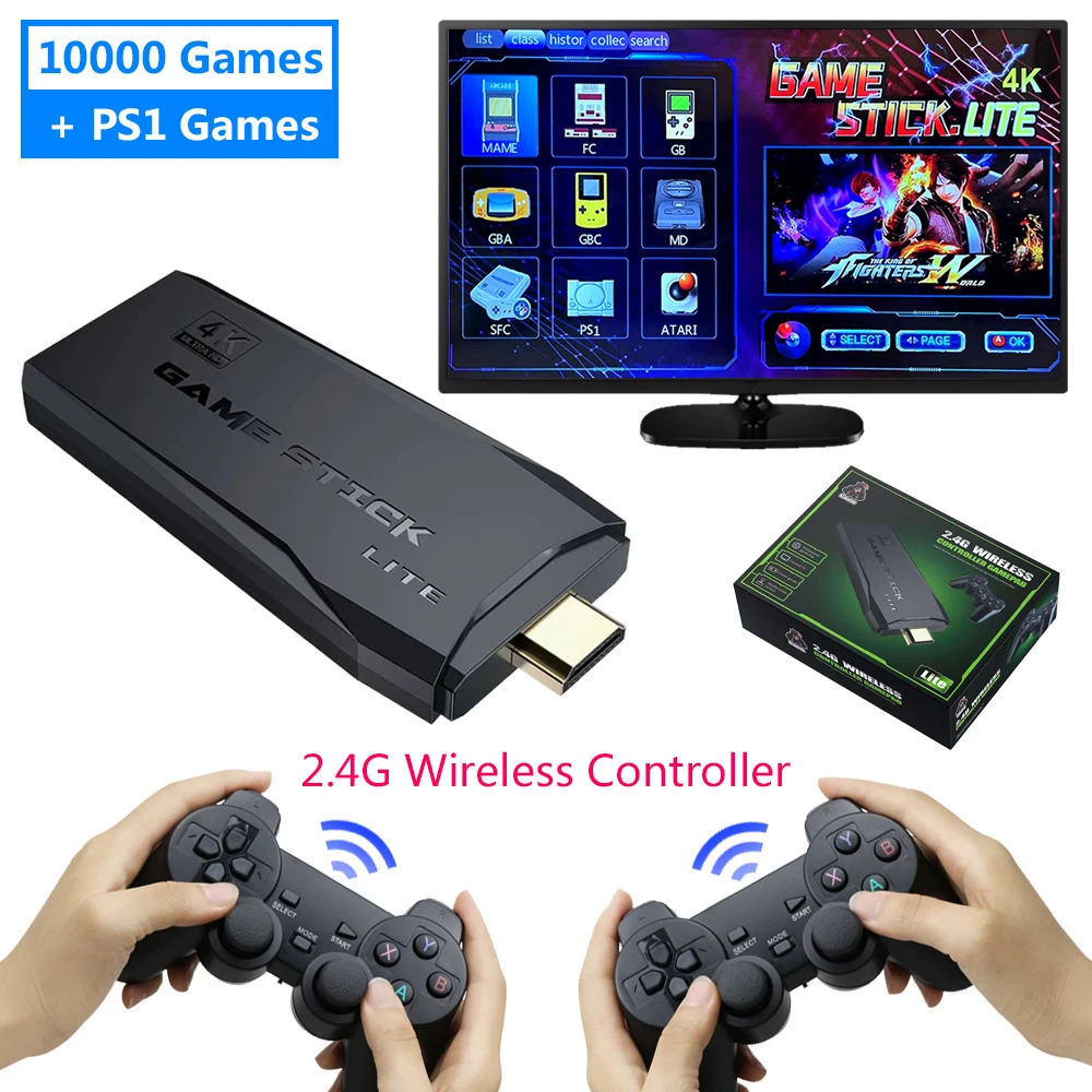 Video Game Console 32G/64G Bui - Retro Gaming Tv Box avis et prix