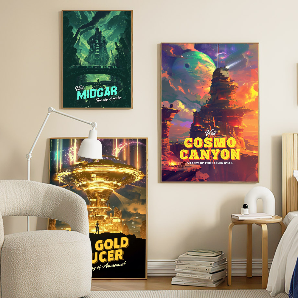 Final Fantasy Series Gaming Se - Retro Gaming Wallpaper avis et prix