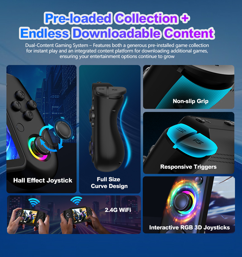 2026 New RG43H Pro Open Source - Retro Gaming Handheld 2026 avis et prix