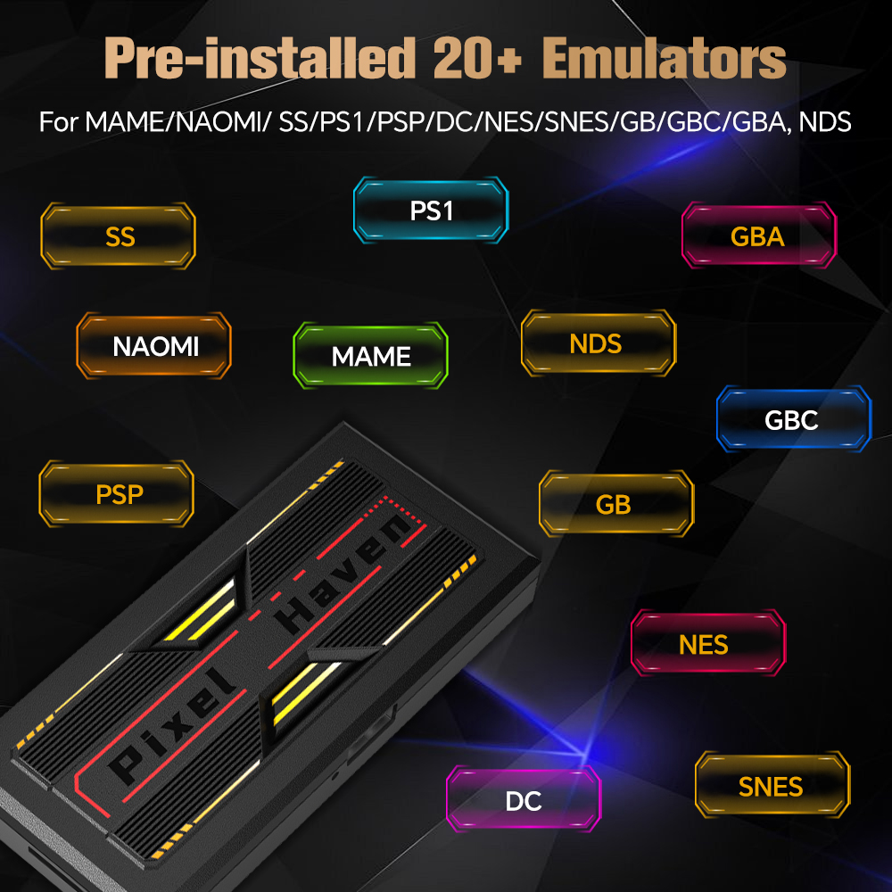4K Retro Video Game Consoles F - Retro Gaming Tv Box avis et prix