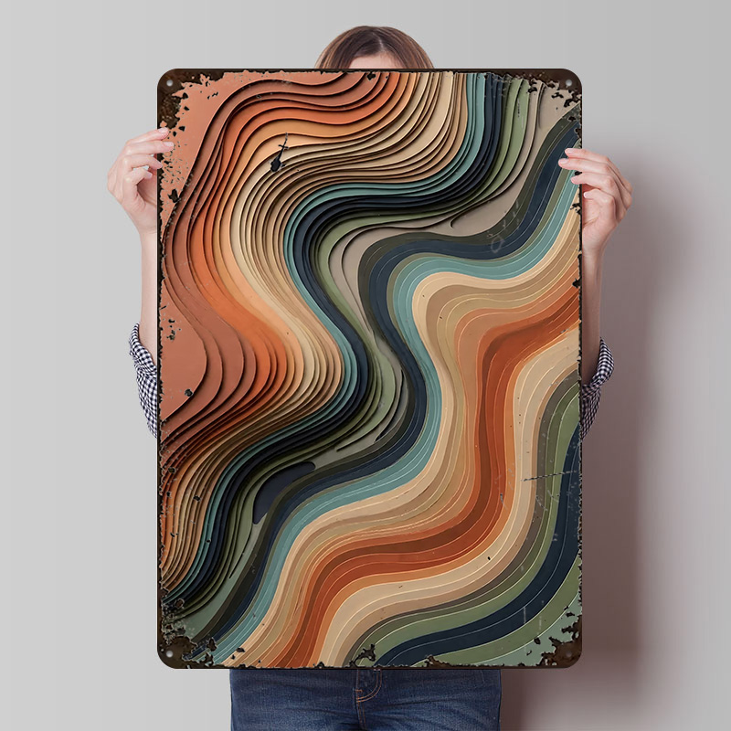 Topography Abstract Paper Art  - Retro Gaming Wallpaper avis et prix