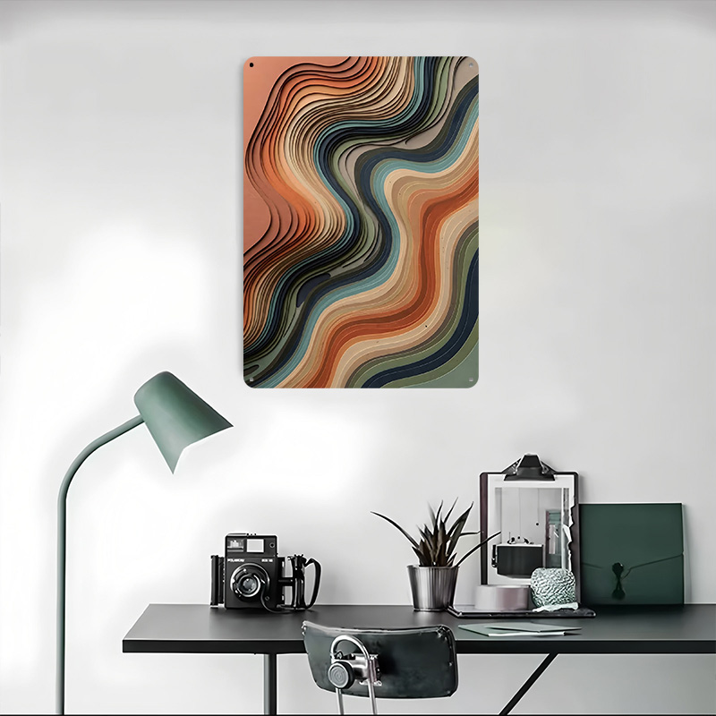 Topography Abstract Paper Art  - Retro Gaming Wallpaper avis et prix