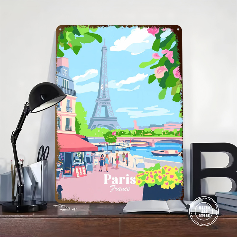 Paris France Poster Customized - Retro Gaming Paris avis et prix